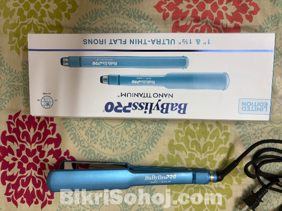 BabylissPro Nano Titanium Flat Iron (Straightener)